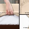 Utopia Bedding Bed Sheet Set - 4 Piece Full Bedding - Soft Brushed Microfiber Fabric - Shrinkage & Fade Resistant - Easy Care (Full, Beige) - Image 4