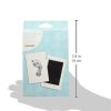 Pearhead Newborn Baby Handprint or Footprint “Clean-Touch” Ink Pad, 2 Uses, Black - Image 2