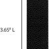 Command Picture Hanging Strips Heavy Duty, Large, Black, Holds 16 lbs, 4-Pairs - 2 Pack - Image 4