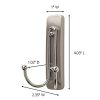 Command 17036BN-ES Wall Hooks, Large, Brushed Nickel, Great for Dorm Decor - Image 7