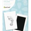 Pearhead Newborn Baby Handprint or Footprint “Clean-Touch” Ink Pad, 2 Uses, Black - Image 7