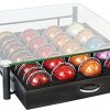 DecoBros Vertuo Pod Holder VertuoLine Drawer Storage for Nespresso Coffee Capsules, Crystal Tempered Glass - Image 4