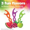 GUM Crayola Twistables Flossers, Fluoride Coated, Twisted Fruit Flavors, Ages 3+, 40 Count - Image 6