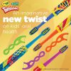 GUM Crayola Twistables Flossers, Fluoride Coated, Twisted Fruit Flavors, Ages 3+, 40 Count - Image 8