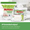 Baby Wipes, Huggies Natural Care Sensitive, UNSCENTED, Hypoallergenic, 6 Refill Packs, 1008 Count - Image 6
