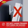 Command 17036BN-ES Wall Hooks, Large, Brushed Nickel, Great for Dorm Decor - Image 5