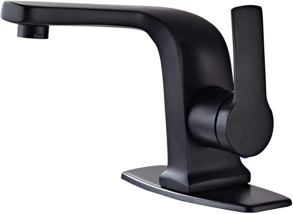 Modern Black Bathroom Faucet