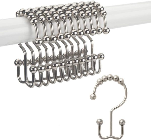 Titanker Shower Curtain Hooks Rings